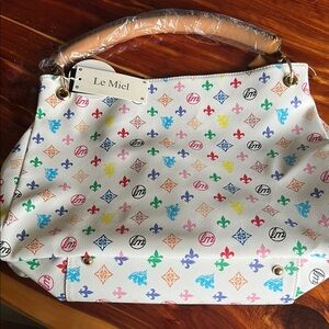 Le Miel Multicolor Patterned Women's Bag